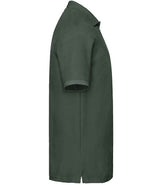 Fruit of the Loom Premium Cotton Piqué Polo Shirt | Bottle Green thumbnail 6