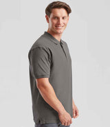 Fruit of the Loom Premium Cotton Piqué Polo Shirt | Light Graphite thumbnail 2