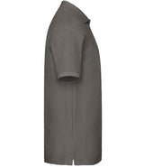 Fruit of the Loom Premium Cotton Piqué Polo Shirt | Light Graphite thumbnail 6