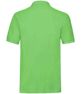 Fruit of the Loom Premium Cotton Piqué Polo Shirt | Lime Green thumbnail 5