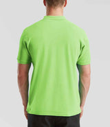 Fruit of the Loom Premium Cotton Piqué Polo Shirt | Lime Green thumbnail 2