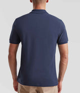Fruit of the Loom Premium Cotton Piqué Polo Shirt | Navy thumbnail 2