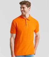 Fruit of the Loom Premium Cotton Piqué Polo Shirt | Orange thumbnail 1