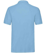 Fruit of the Loom Premium Cotton Piqué Polo Shirt | Sky Blue thumbnail 5