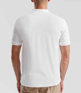 Fruit of the Loom Premium Cotton Piqué Polo Shirt | White thumbnail 3