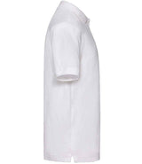 Fruit of the Loom Premium Cotton Piqué Polo Shirt | White thumbnail 6