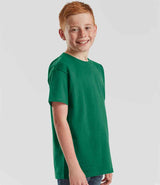 Fruit of the Loom Kids Iconic 195 T-Shirt | College Green thumbnail 3