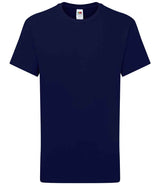 Fruit of the Loom Kids Iconic 195 T-Shirt | Deep Navy thumbnail 4