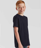 Fruit of the Loom Kids Iconic 195 T-Shirt | Deep Navy thumbnail 3