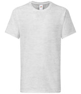 Fruit of the Loom Kids Iconic 195 T-Shirt | Heather Grey thumbnail 4