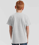 Fruit of the Loom Kids Iconic 195 T-Shirt | Heather Grey thumbnail 2