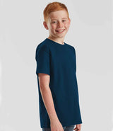 Fruit of the Loom Kids Iconic 195 T-Shirt | Mountain Blue thumbnail 3