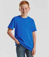 Fruit of the Loom Kids Iconic 195 T-Shirt | Royal Blue thumbnail 1