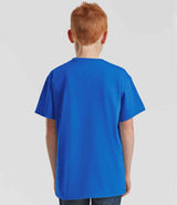 Fruit of the Loom Kids Iconic 195 T-Shirt | Royal Blue thumbnail 2