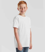 Fruit of the Loom Kids Iconic 195 T-Shirt | White thumbnail 3