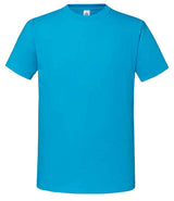 Fruit of the Loom Iconic 195 T-Shirt | Azure thumbnail 4
