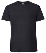 Fruit of the Loom Iconic 195 T-Shirt | Black thumbnail 4