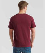 Fruit of the Loom Iconic 195 T-Shirt | Burgundy thumbnail 1