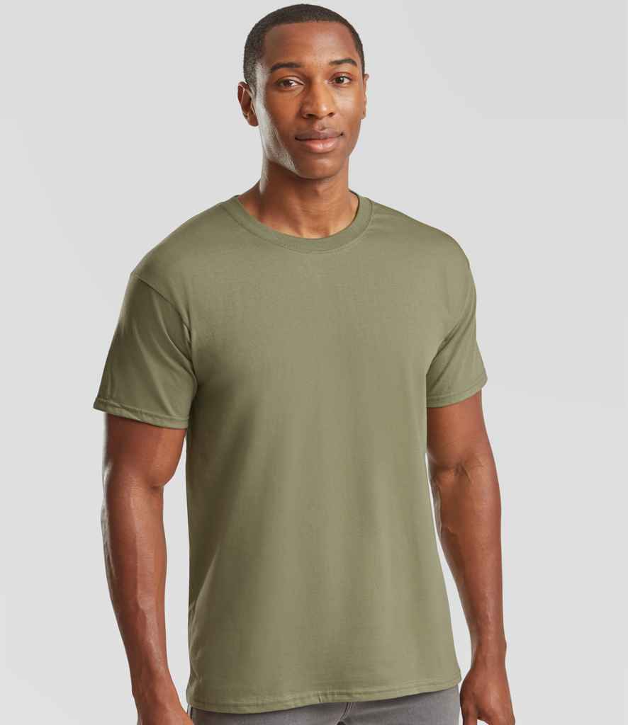 Fruit of the Loom Iconic 195 T-Shirt | Classic Olive