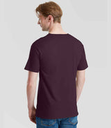 Fruit of the Loom Iconic 195 T-Shirt | Dark Plum thumbnail 2