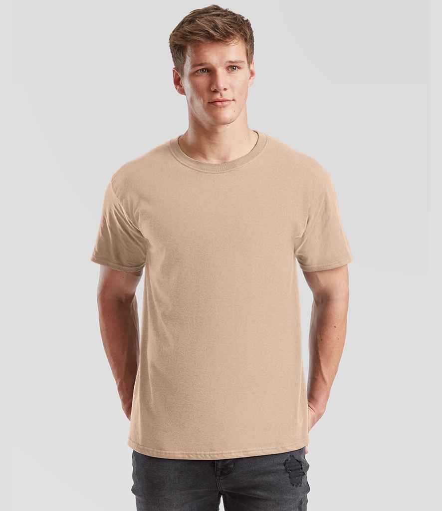Fruit of the Loom Iconic 195 T-Shirt | Desert Sand