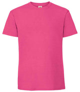 Fruit of the Loom Iconic 195 T-Shirt | Fuchsia thumbnail 4