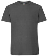 Fruit of the Loom Iconic 195 T-Shirt | Light Graphite thumbnail 4