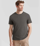 Fruit of the Loom Iconic 195 T-Shirt | Light Graphite thumbnail 1