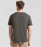 Fruit of the Loom Iconic 195 T-Shirt | Light Graphite thumbnail 2