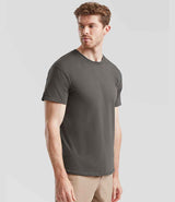 Fruit of the Loom Iconic 195 T-Shirt | Light Graphite thumbnail 3
