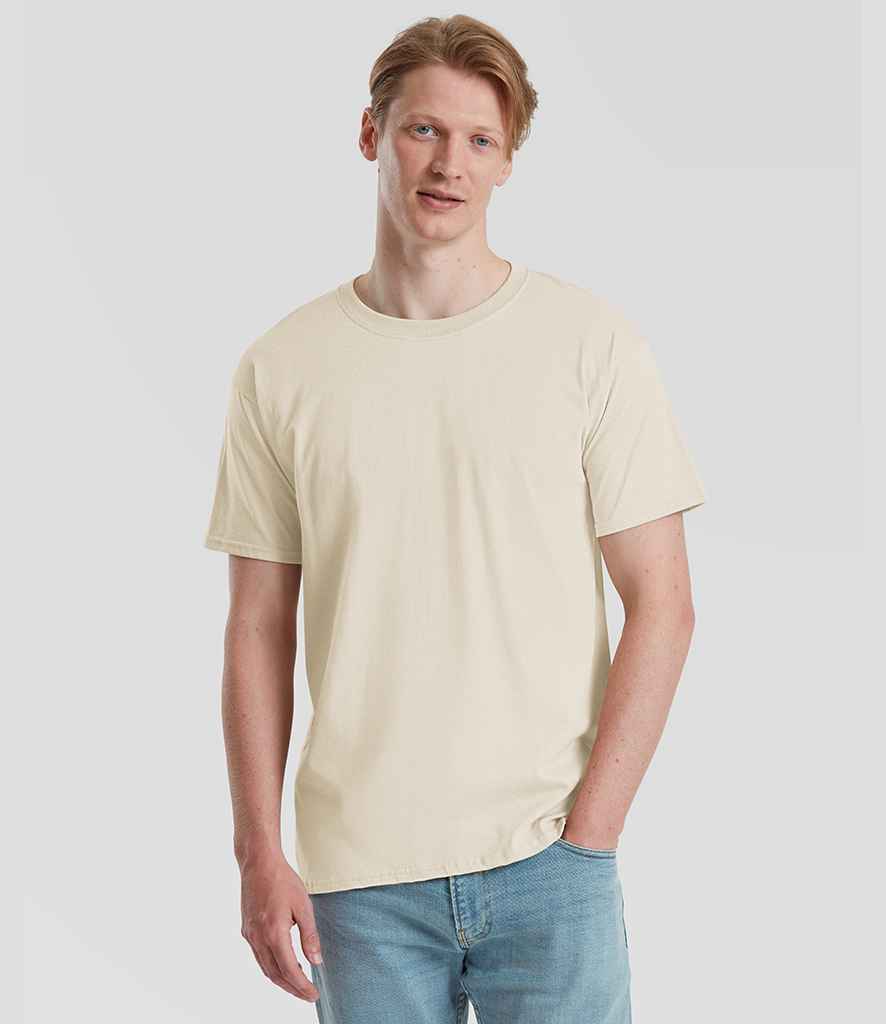 Fruit of the Loom Iconic 195 T-Shirt | Natural
