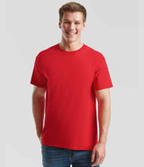 Fruit of the Loom Iconic 195 T-Shirt | Red thumbnail 1