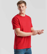 Fruit of the Loom Iconic 195 T-Shirt | Red thumbnail 3