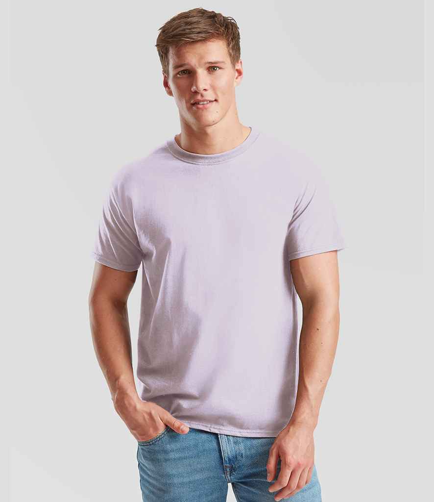 Fruit of the Loom Iconic 195 T-Shirt | Soft Lavender