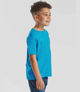 Fruit of the Loom Kids Iconic 150 T-Shirt | Azure thumbnail 3