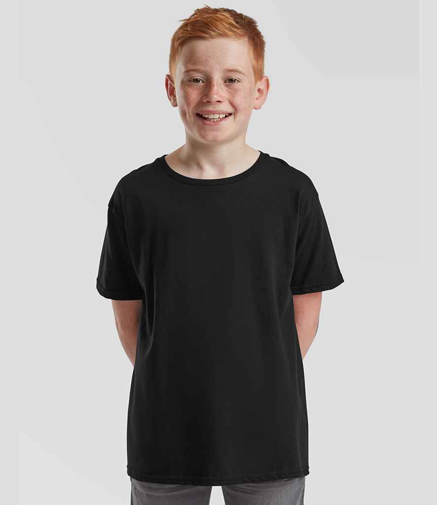 Fruit of the Loom Kids Iconic 150 T-Shirt | Black
