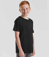 Fruit of the Loom Kids Iconic 150 T-Shirt | Black thumbnail 3