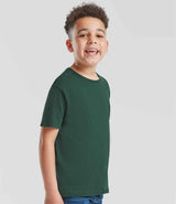 Fruit of the Loom Kids Iconic 150 T-Shirt | Forest Green thumbnail 3