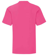 Fruit of the Loom Kids Iconic 150 T-Shirt | Fuchsia thumbnail 5