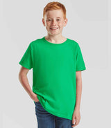 Fruit of the Loom Kids Iconic 150 T-Shirt | Kelly Green thumbnail 1