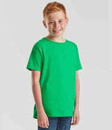 Fruit of the Loom Kids Iconic 150 T-Shirt | Kelly Green thumbnail 3