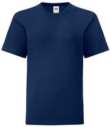 Fruit of the Loom Kids Iconic 150 T-Shirt | Navy thumbnail 4