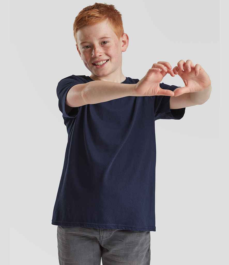 Fruit of the Loom Kids Iconic 150 T-Shirt | Navy