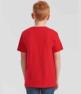 Fruit of the Loom Kids Iconic 150 T-Shirt | Red thumbnail 2