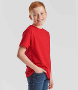 Fruit of the Loom Kids Iconic 150 T-Shirt | Red thumbnail 3