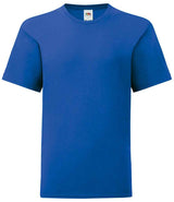 Fruit of the Loom Kids Iconic 150 T-Shirt | Royal Blue thumbnail 4