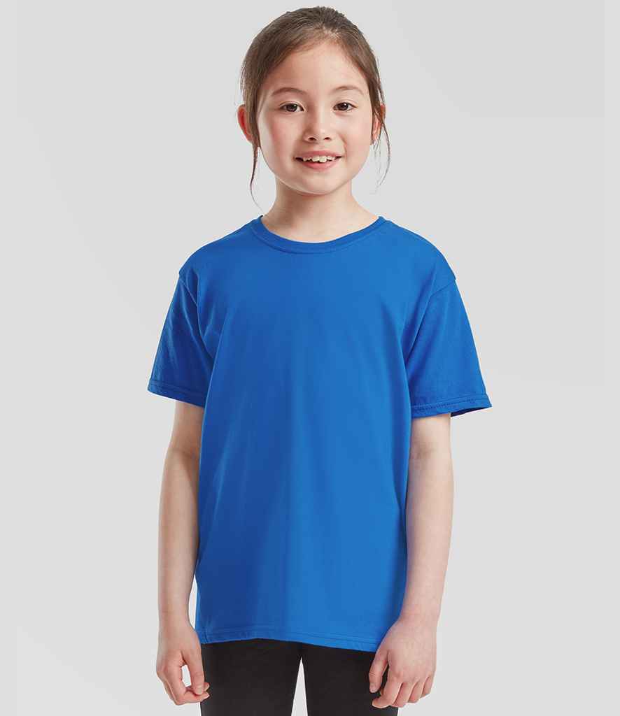 Fruit of the Loom Kids Iconic 150 T-Shirt | Royal Blue