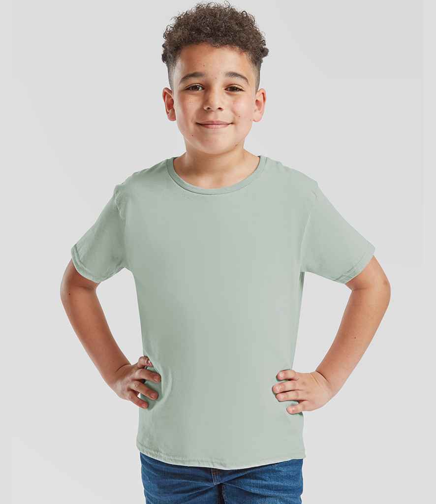 Fruit of the Loom Kids Iconic 150 T-Shirt | Sage