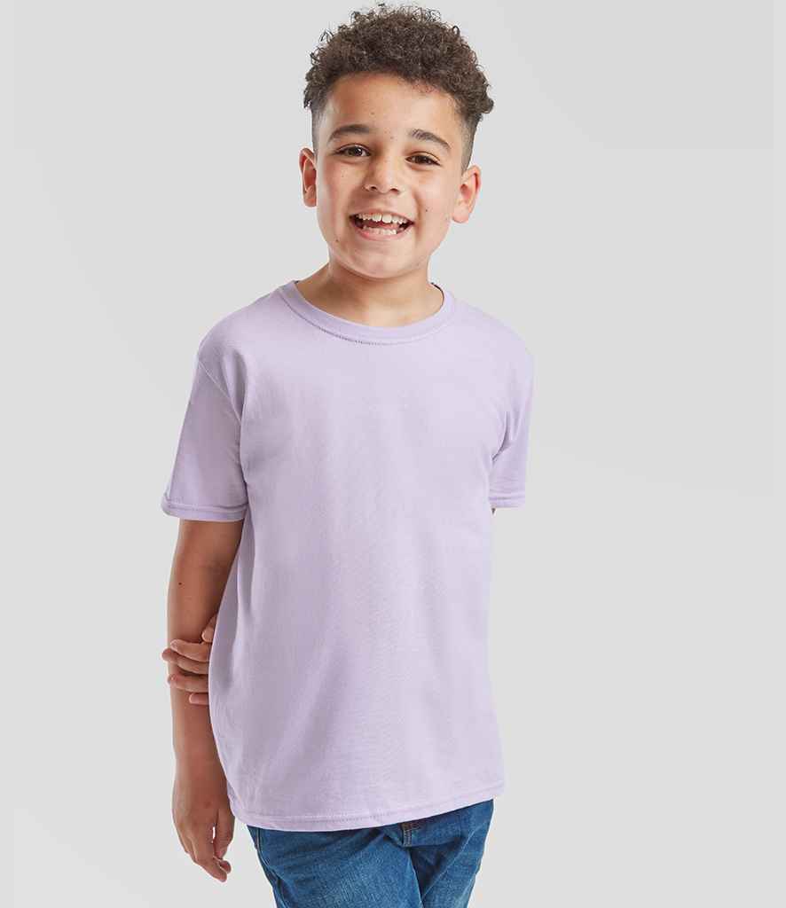Fruit of the Loom Kids Iconic 150 T-Shirt | Soft Lavender