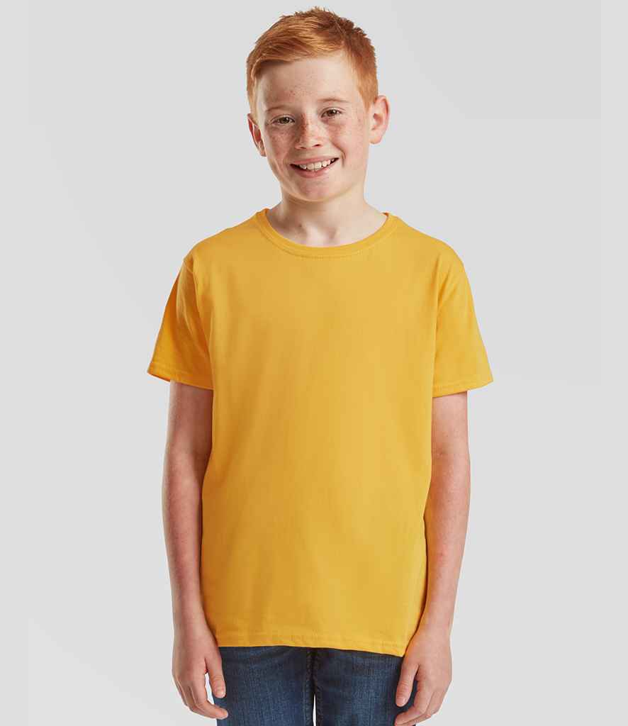 Fruit of the Loom Kids Iconic 150 T-Shirt | Sunflower